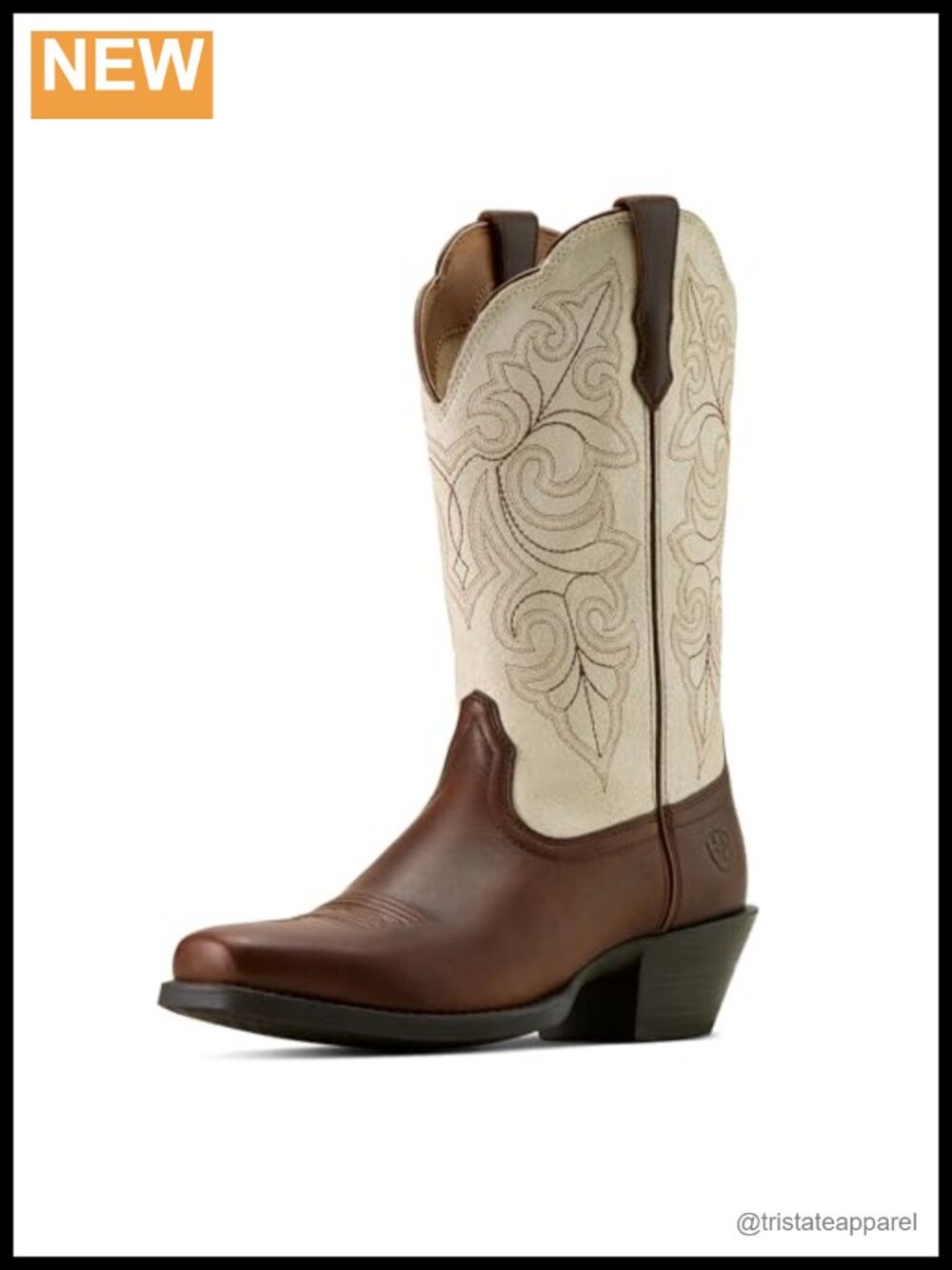 Ariat Women's Square Toe Western Boots - Knee High Pull-On Faux Leather